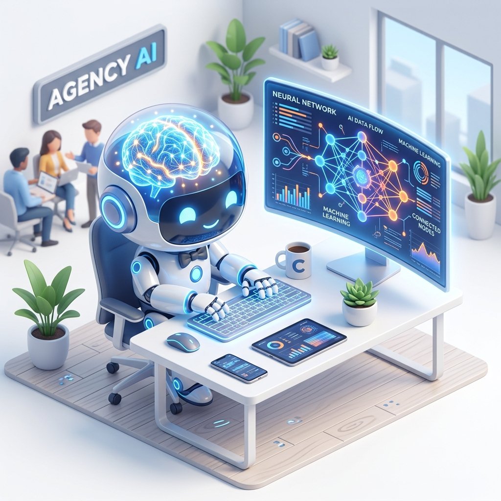 AI Creation and Solutions Mockup